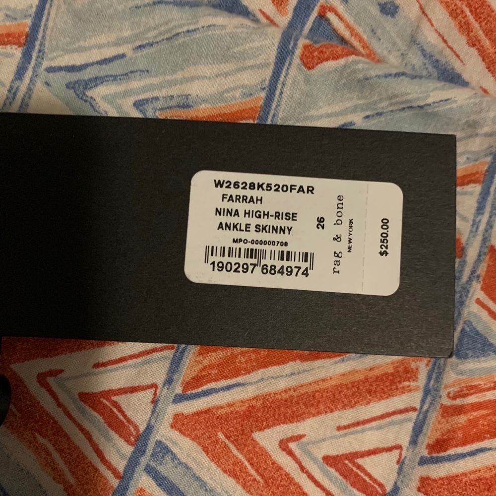 Rag&Bone High Rise Jeans - Picture 3 of 3